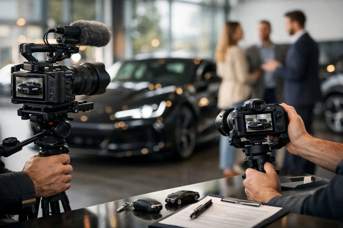 Cinematic car videography die auto's begeerlijk maakt